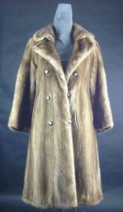 Manteau En Fourrure Vison Allongé - Taille 2XL - Noir - Neuf Sans étiquettes