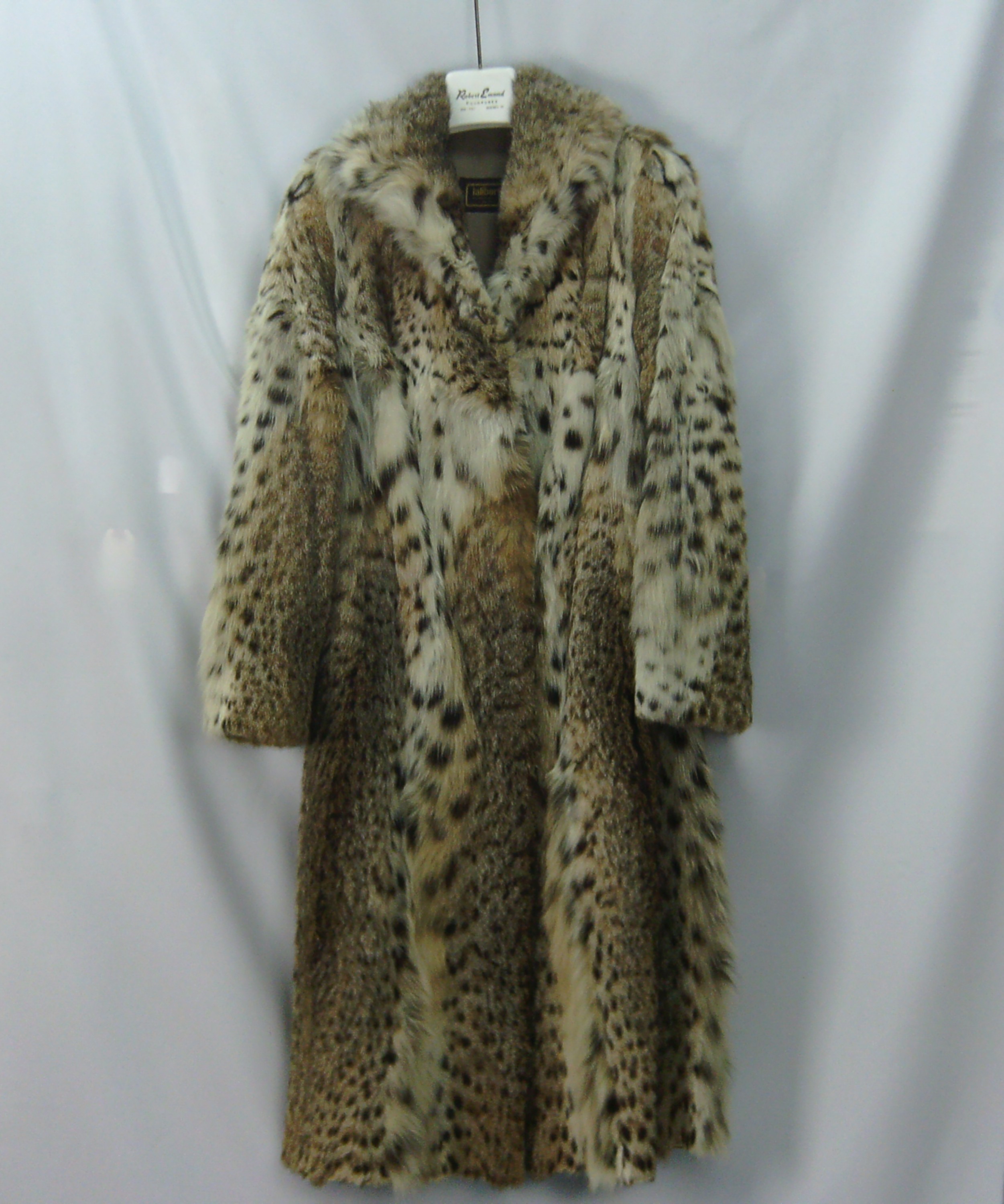 manteau de fourrure lynx